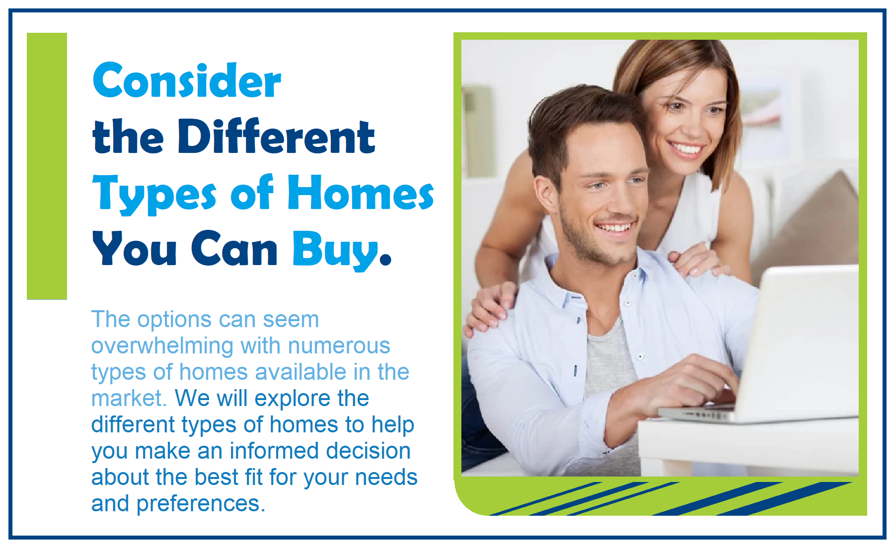 Consider the Different Types of Homes You Can Buy